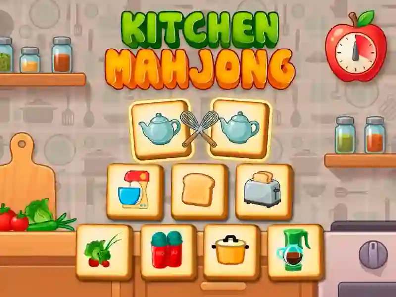 لعبة Kitchen mahjong على الانترنت