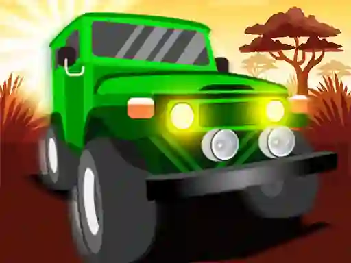لعبة Africa Jeep Race على الانترنت