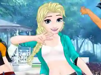 لعبة Princess Mannequin Challenge على الانترنت