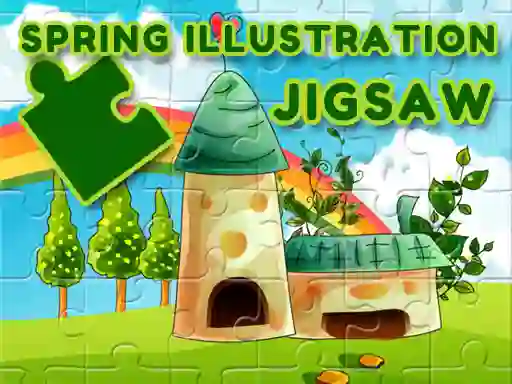 لعبة Spring Illustration Jigsaw على الانترنت