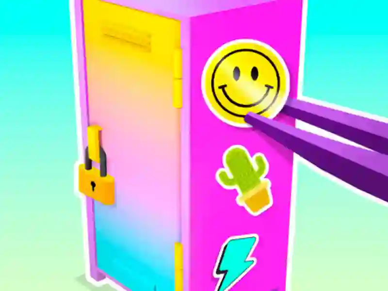لعبة DIY Locker على الانترنت
