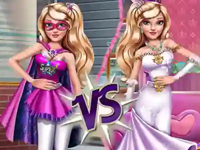 لعبة Superhero Vs Princess على الانترنت