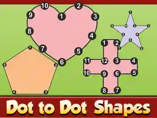 لعبة Dot To Dot Shapes على الانترنت