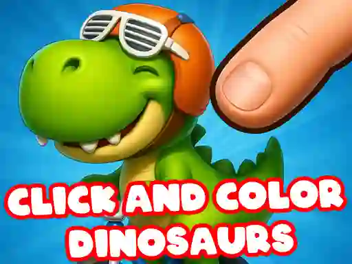 لعبة Click And Colors Dinosaurs على الانترنت
