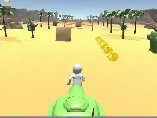 لعبة 3D Desert Parkour على الانترنت