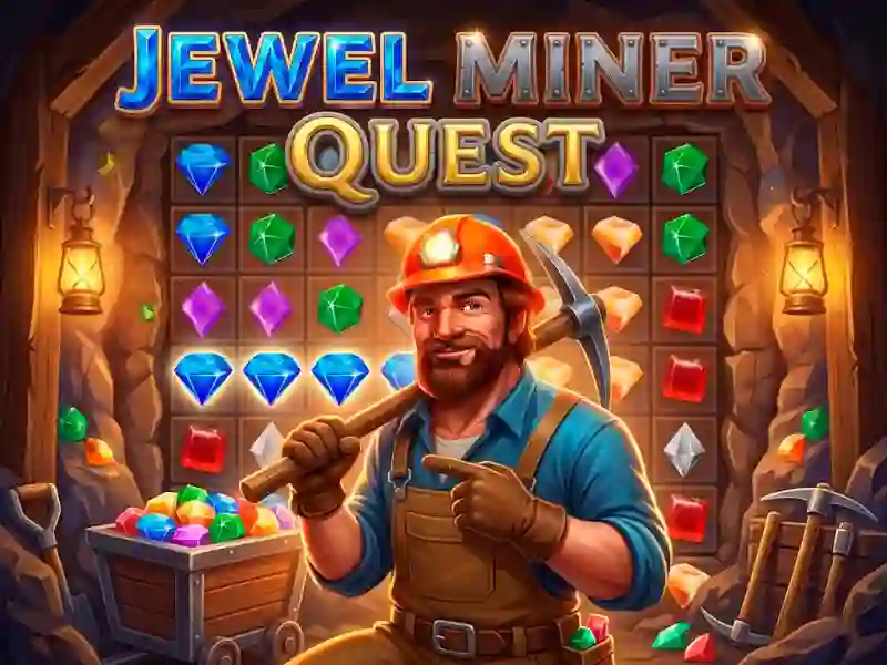 لعبة Jewel Miner Quest على الانترنت