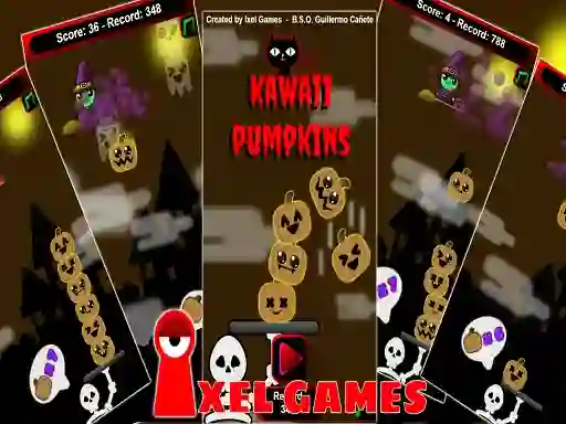 لعبة Kawaii Pumpkins على الانترنت