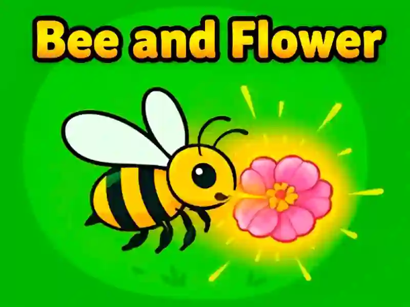 لعبة Bee and Flower على الانترنت