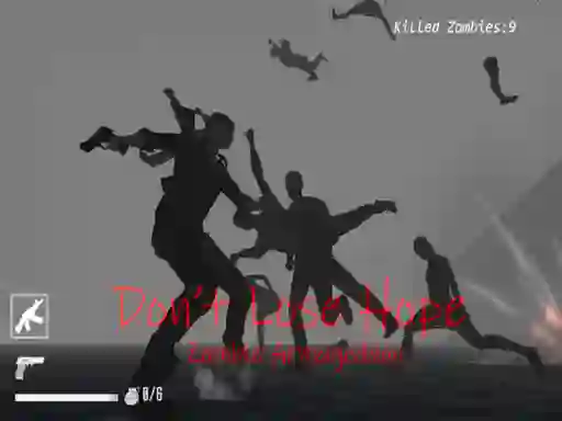 لعبة Don`t Lose Hope Zombie Armageddon على الانترنت