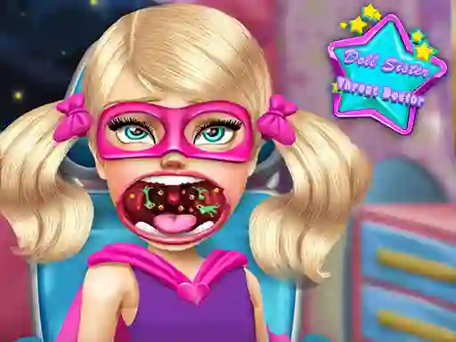 لعبة Doll Sister Throat Doctor على الانترنت