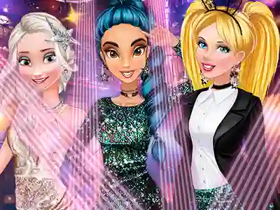لعبة Princess Night Out in Hollywood على الانترنت