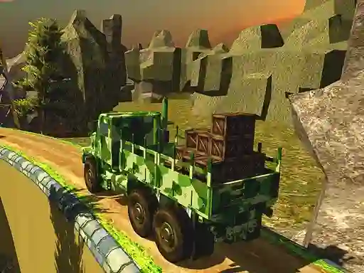 لعبة Army Truck Transport على الانترنت