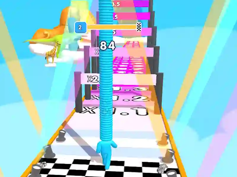 لعبة Long neck على الانترنت