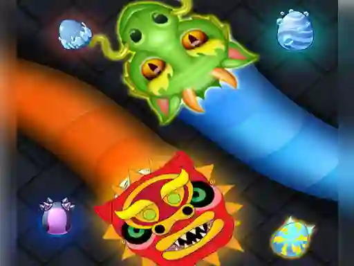 لعبة Slither Dragon.io على الانترنت