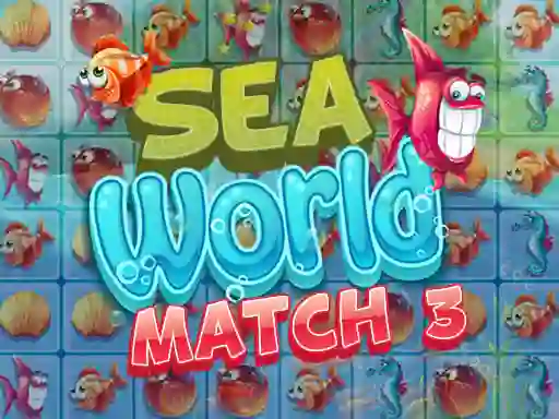 لعبة Sea World Match 3 على الانترنت