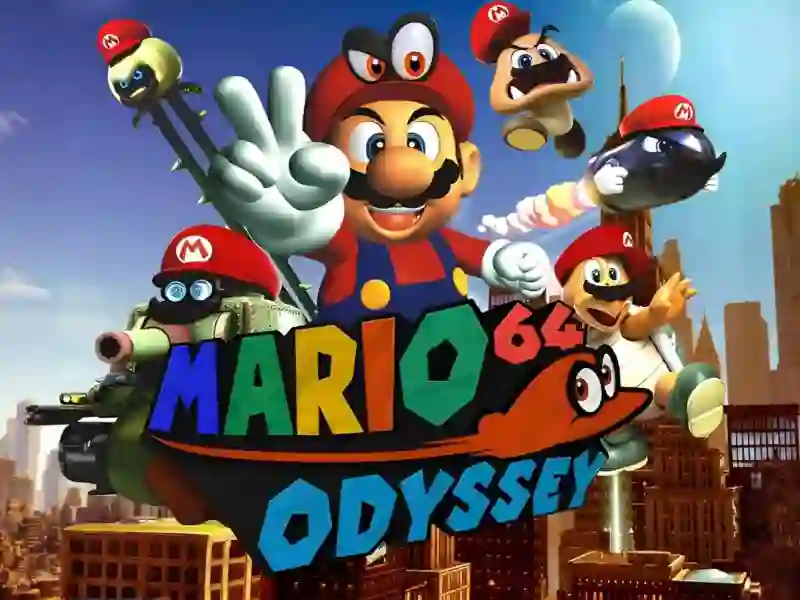 لعبة Super Mario Odyssey 64 على الانترنت