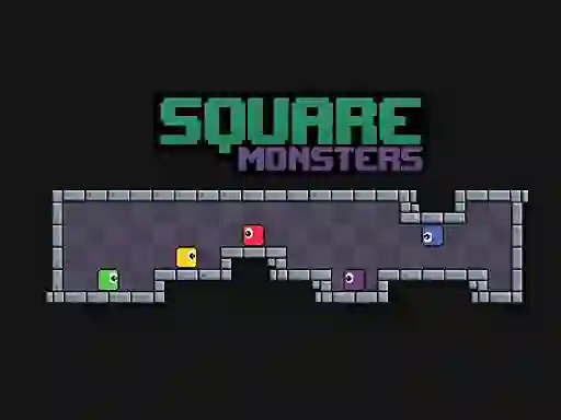 لعبة Square Monsters على الانترنت