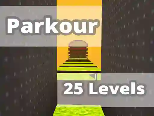 لعبة Parkour 25 Levels على الانترنت