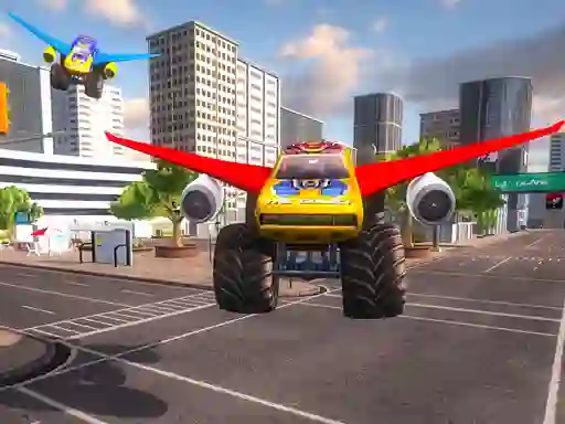 لعبة Real Flying Truck Simulator 3d على الانترنت
