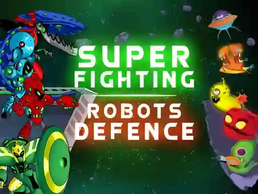 لعبة Super Fighting Robots Defense على الانترنت