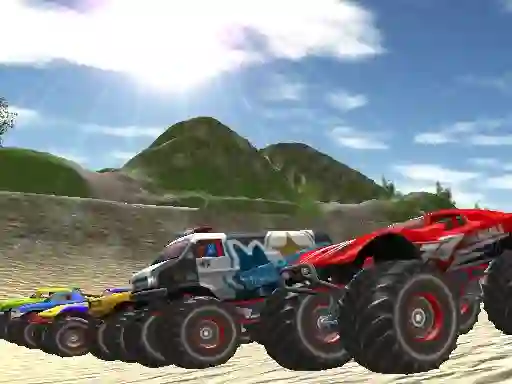 لعبة Offroad Monster Trucks على الانترنت