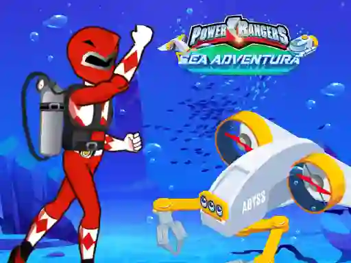 لعبة Power rangers Sea adventura على الانترنت