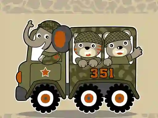 لعبة Army Weapon Vehicles Match 3 على الانترنت