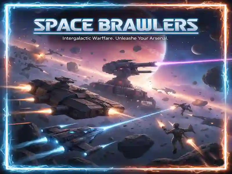 لعبة Space Brawlers! على الانترنت