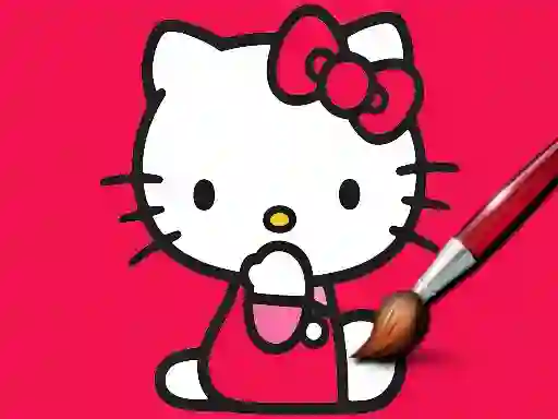 لعبة Easy Coloring Kitty على الانترنت