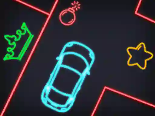 لعبة Neon Car Puzzle على الانترنت