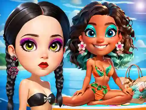 لعبة Wave Chic Ocean Fashion Frenzy على الانترنت