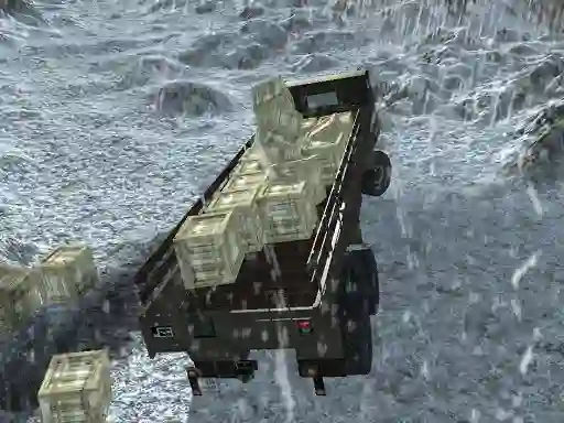 لعبة Cargo Truck Montain Simulator على الانترنت