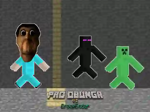 لعبة Pro Obunga vs CreepEnder على الانترنت