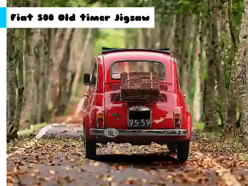 لعبة Fiat 500 Old Timer Jigsaw على الانترنت