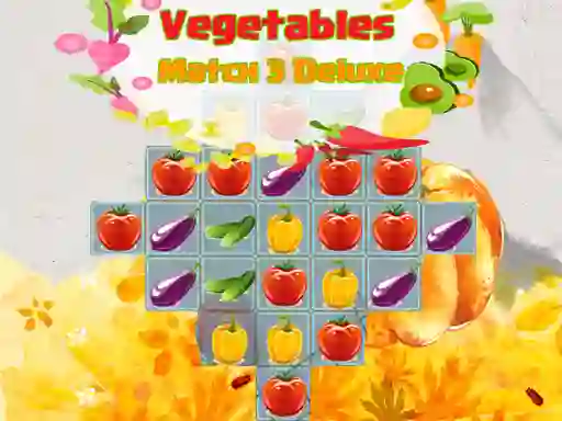لعبة Vegetables Match 3 Deluxe على الانترنت