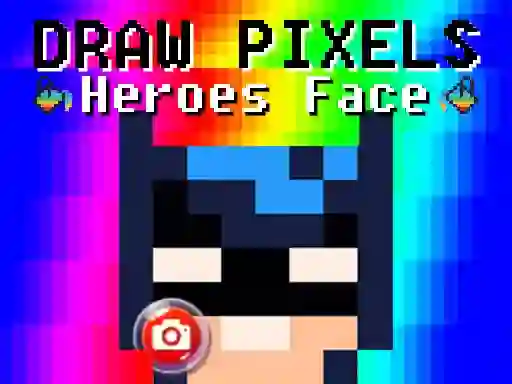 لعبة Draw Pixels Heroes Face على الانترنت