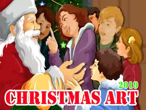 لعبة Christmas Art 2019 على الانترنت