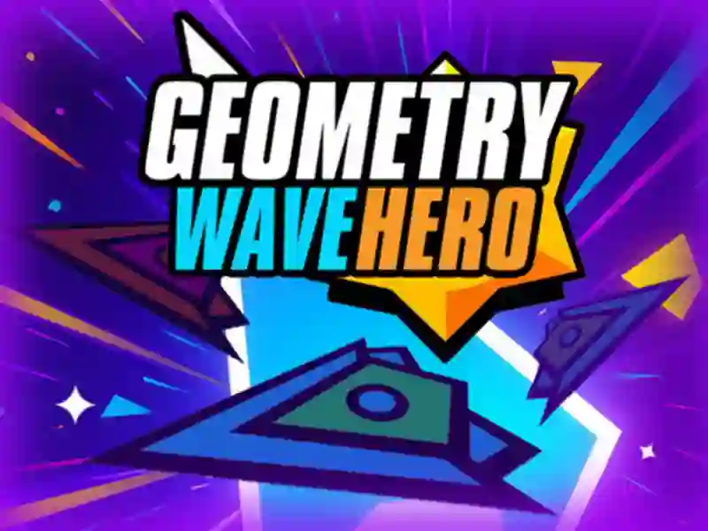 لعبة Geometry Wave Hero على الانترنت