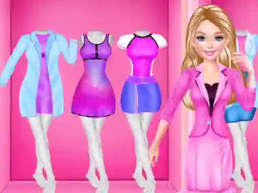 لعبة Fashion Girl Career Outfits على الانترنت