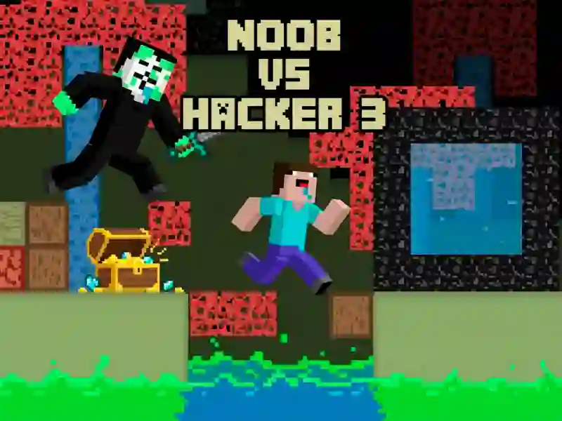 لعبة Noob vs Hacker على الانترنت