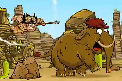 لعبة Caveman Hunt على الانترنت