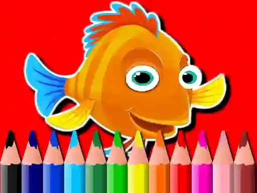 لعبة Back To School: Fish Coloring Book على الانترنت