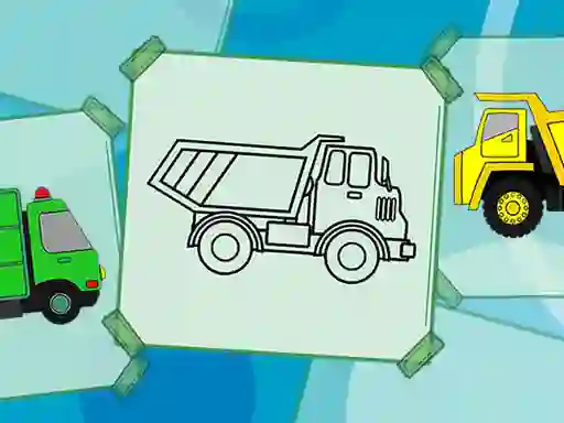لعبة Truck Coloring Book على الانترنت