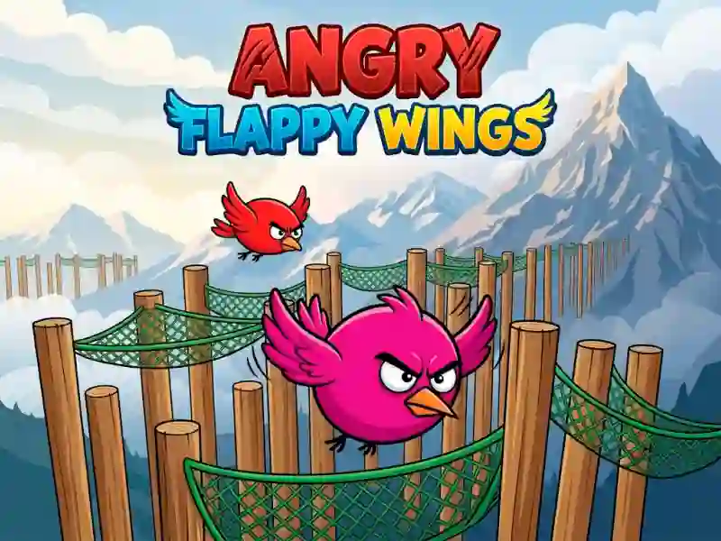 لعبة Angry Flappy Wings على الانترنت