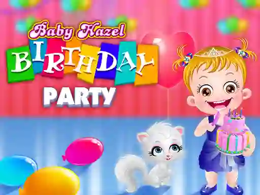لعبة Baby Hazel. Birthday party على الانترنت