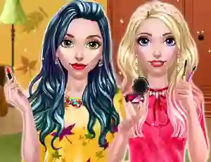 لعبة BFF Autumn Makeup على الانترنت