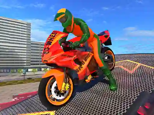 لعبة Bike Stunt Driving Simulator 3d على الانترنت