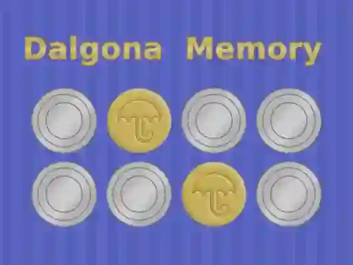 لعبة Dalgona Memory على الانترنت