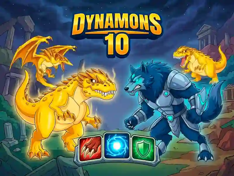 لعبة Dynamons 10 على الانترنت