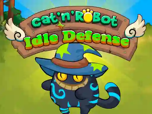 لعبة Cat'n' Robot Idle Defense على الانترنت